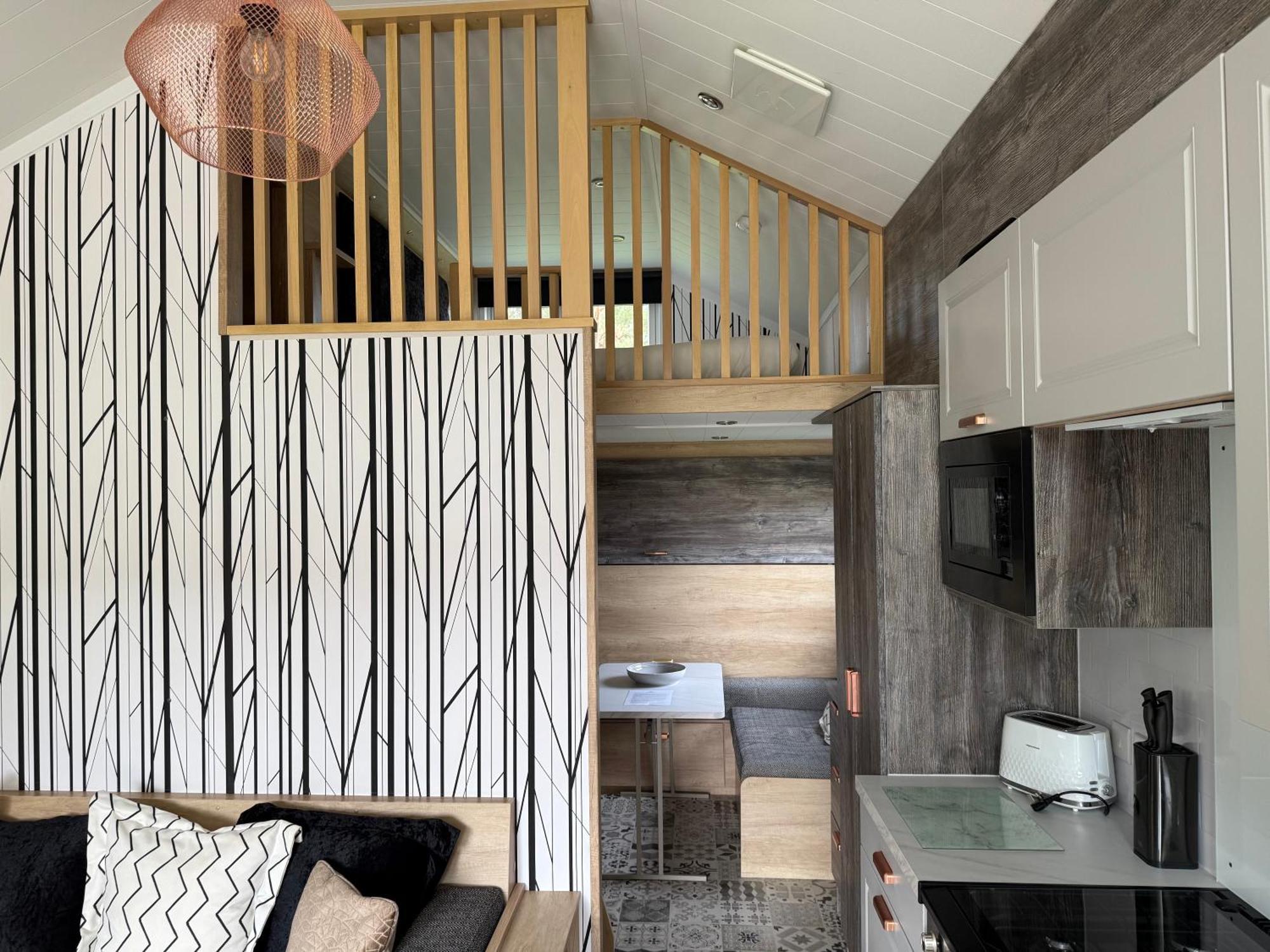 The Parr Pod - Beautiful, Luxury Pod Hotel อาเบอร์ลัวร์ ภายนอก รูปภาพ